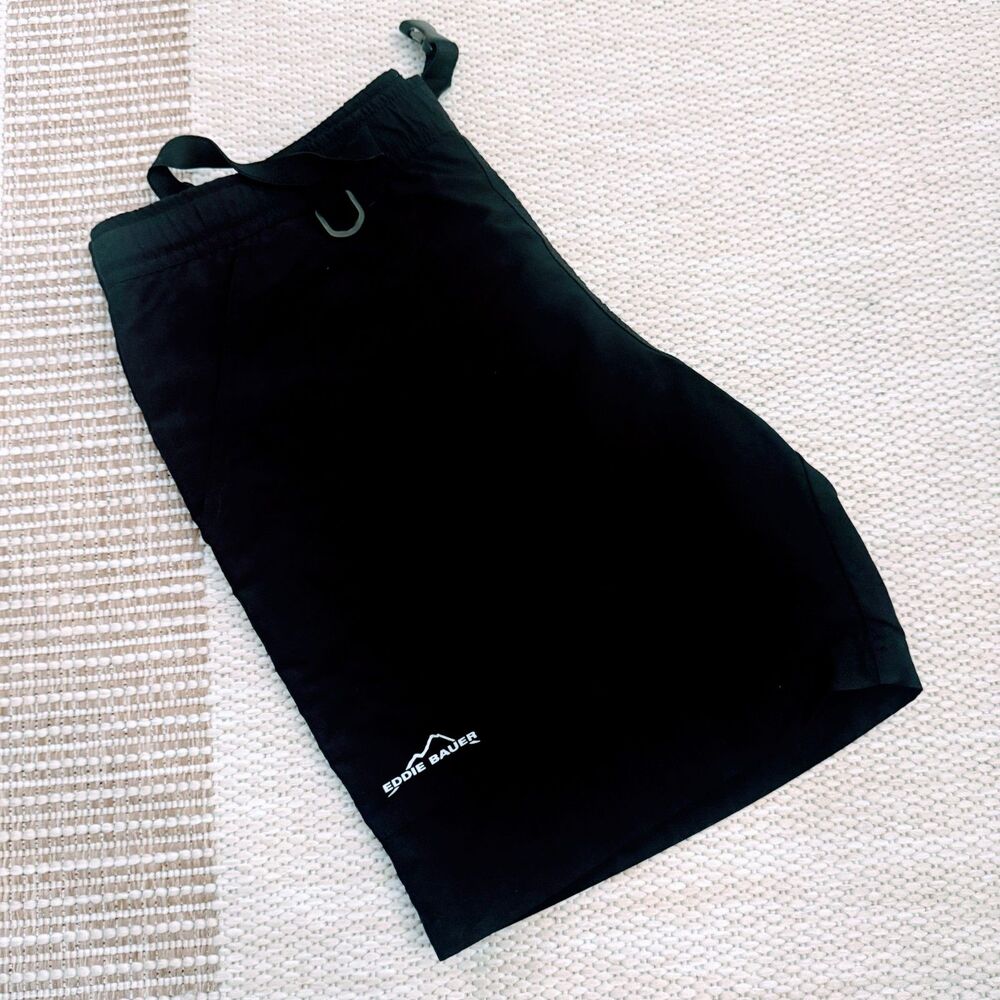 Amphib Vintage Eddie Bauer Ripstop Tech Shorts Belted Cargo Mesh Sz M **READ**